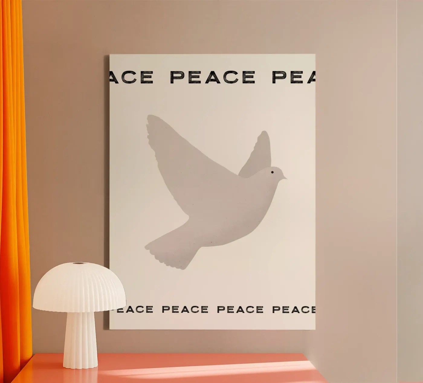 PEACE tela da STUDIO LEEMO