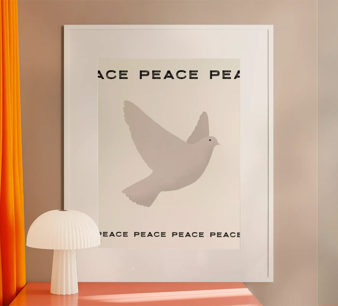 PEACE poster van STUDIO LEEMO
