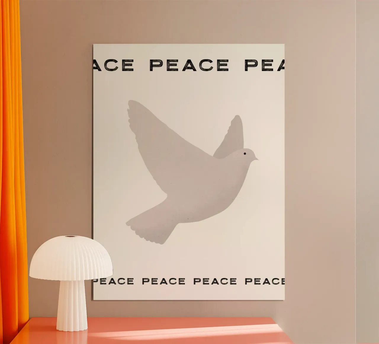 PEACE poster da STUDIO LEEMO