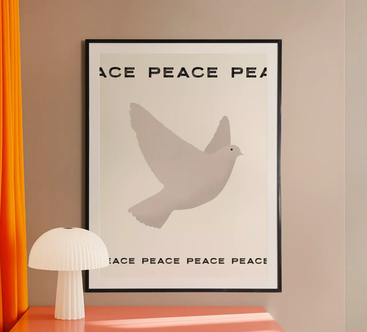PEACE poster da STUDIO LEEMO