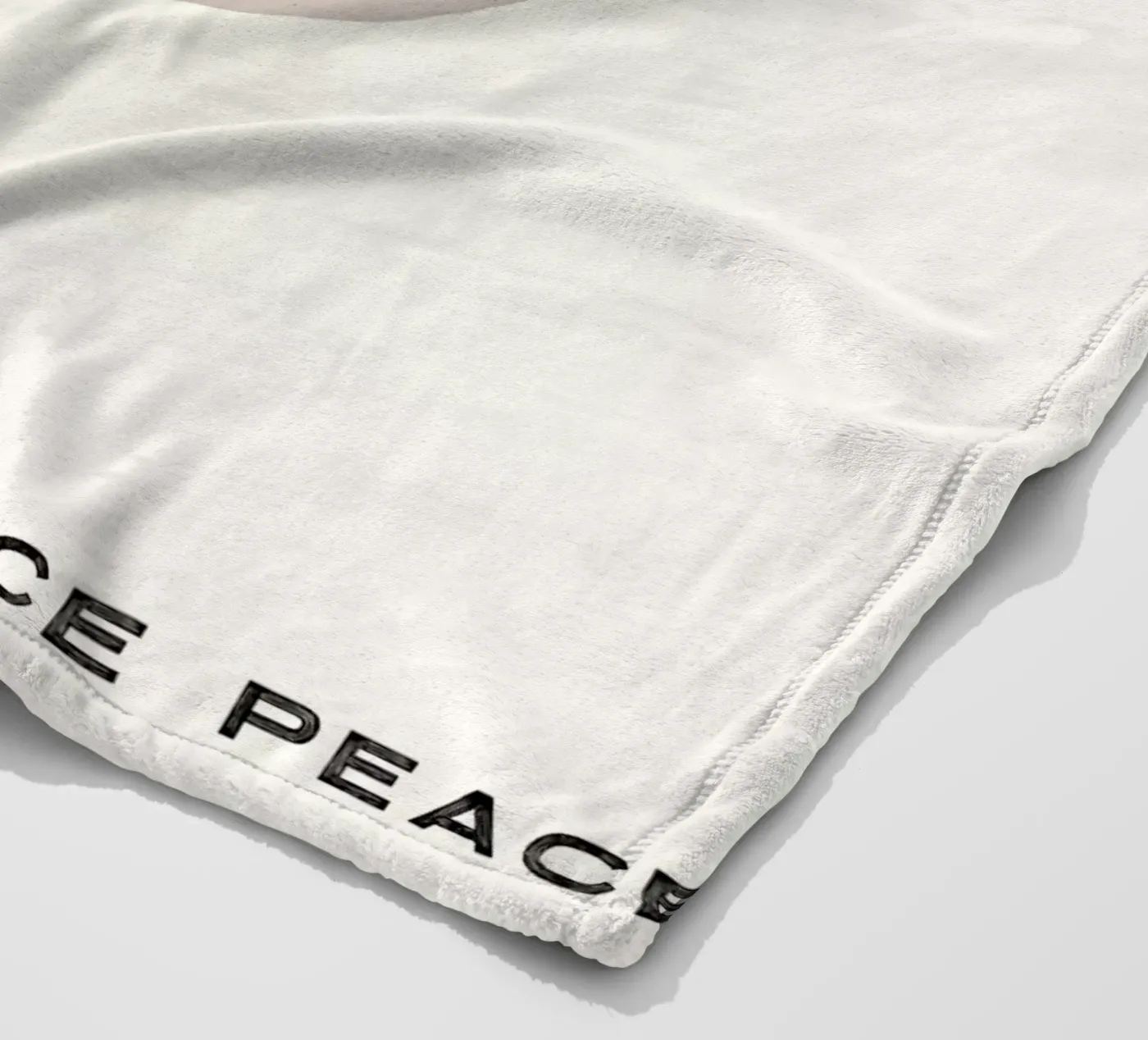 PEACE fleecedeken van STUDIO LEEMO