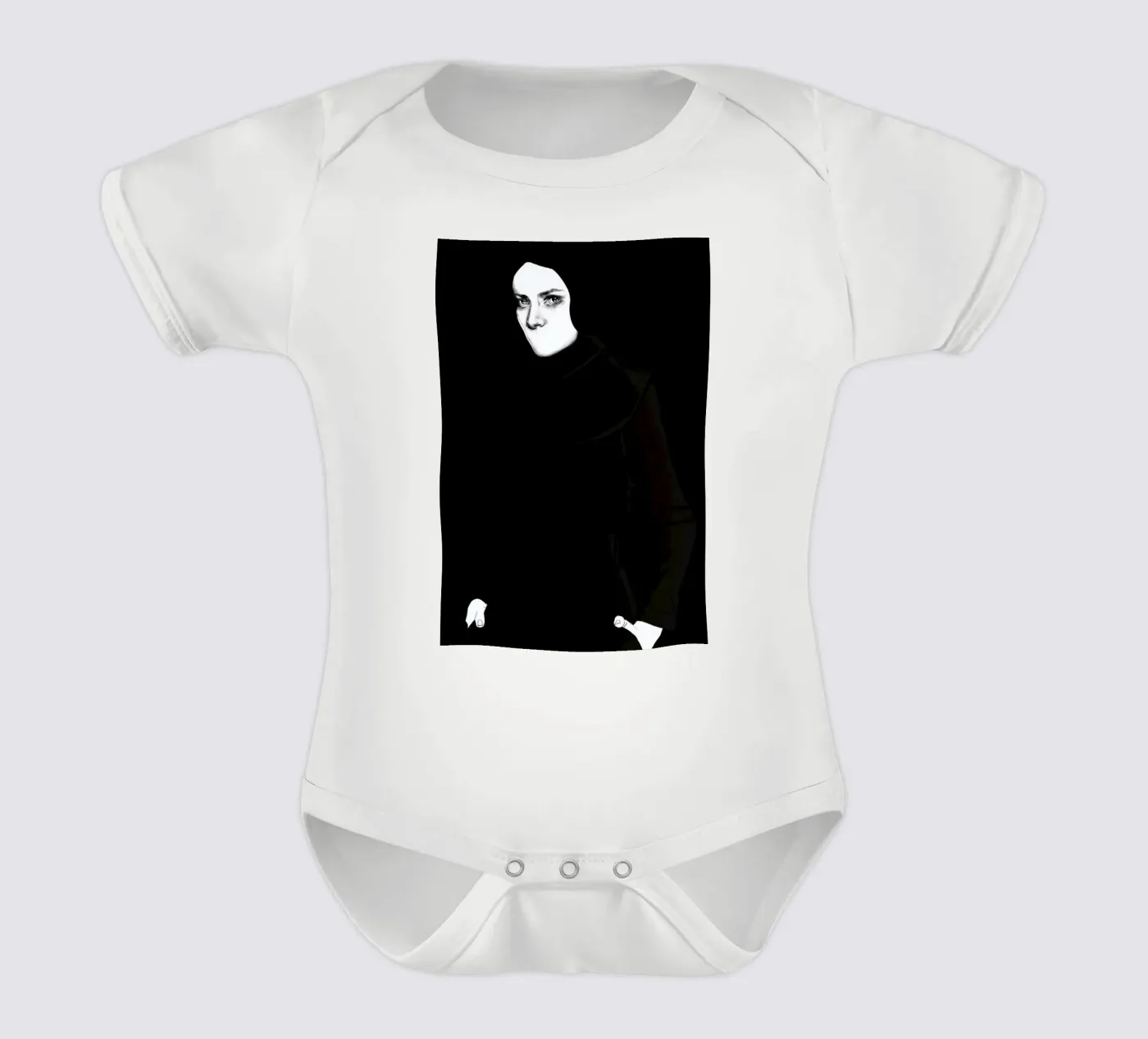 Speachless Kurzarm Babybody von Agnes KR Patience