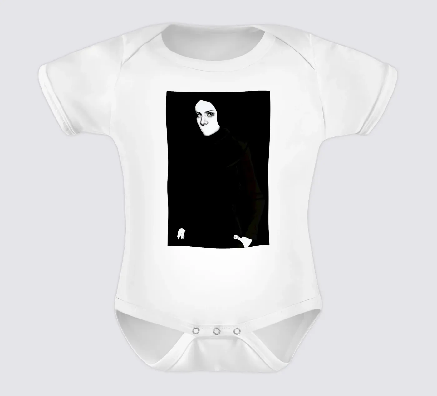 Speachless Kurzarm Babybody von Agnes KR Patience