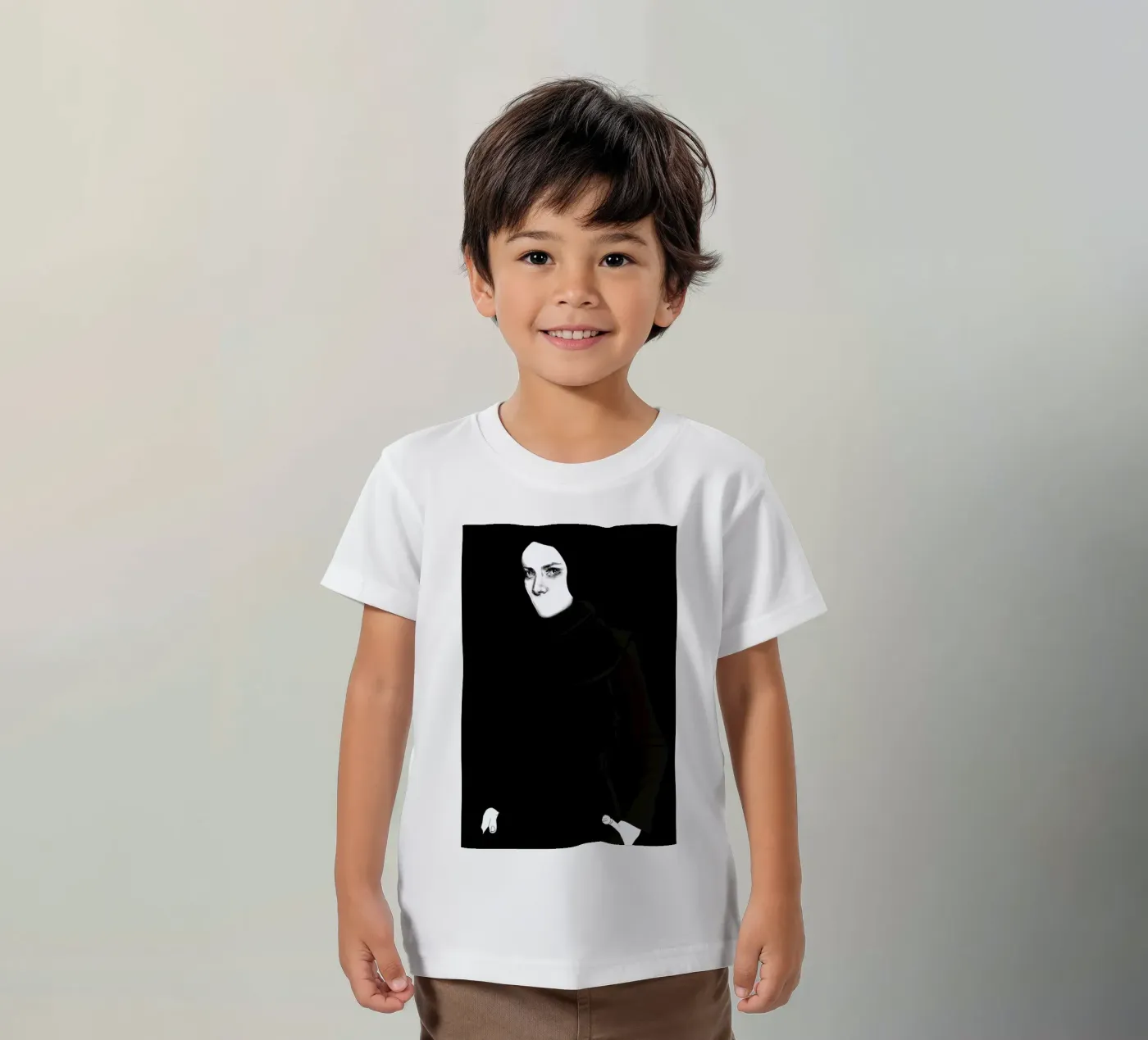 Speachless kinder t-shirt van Agnes KR Patience