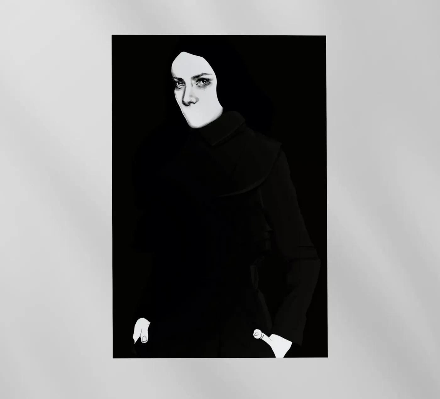 Speachless backlit folie van Agnes KR Patience