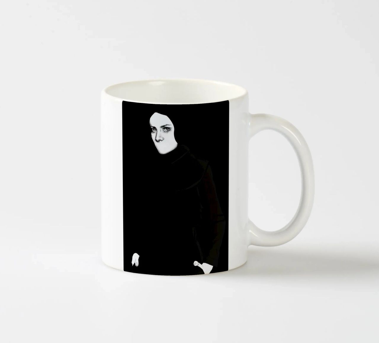 Speachless tazza in ceramica da Agnes KR Patience