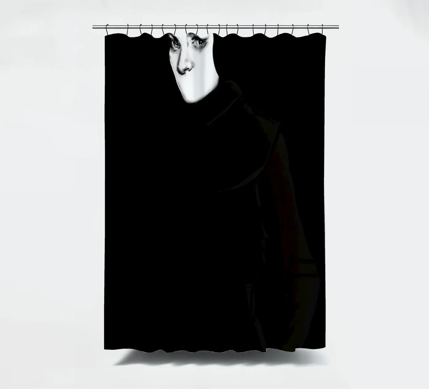 Speachless Duschvorhang von Agnes KR Patience