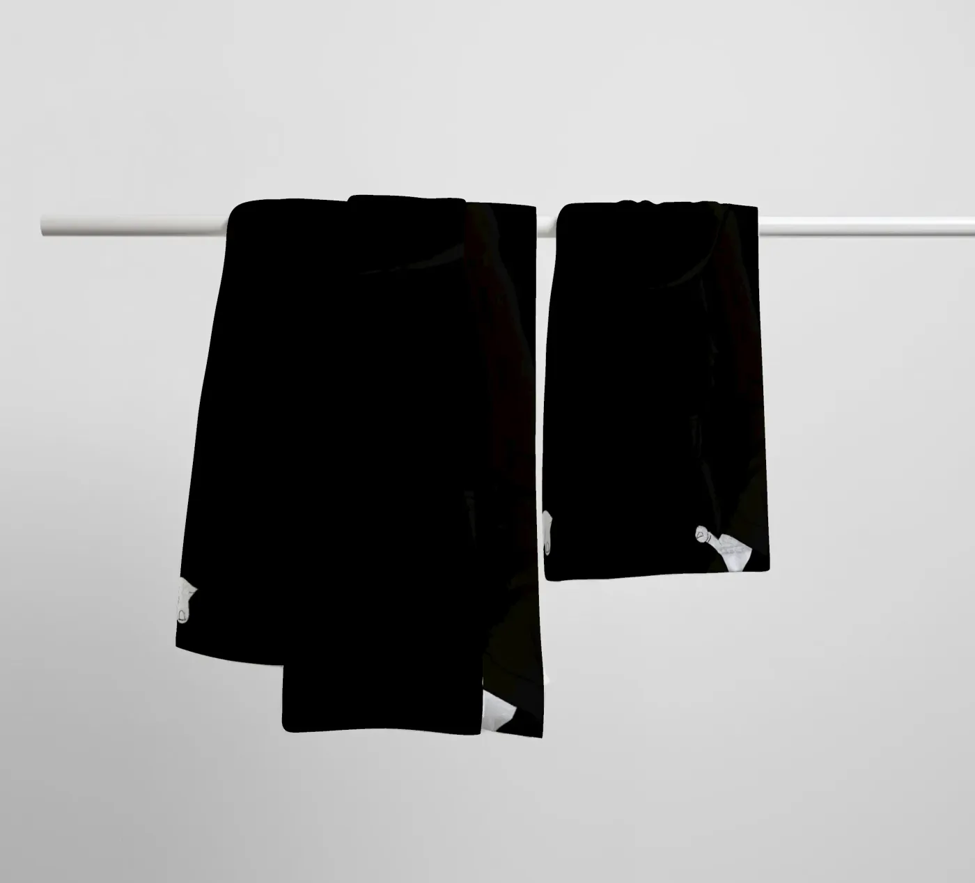 Speachless towel by Agnes KR Patience