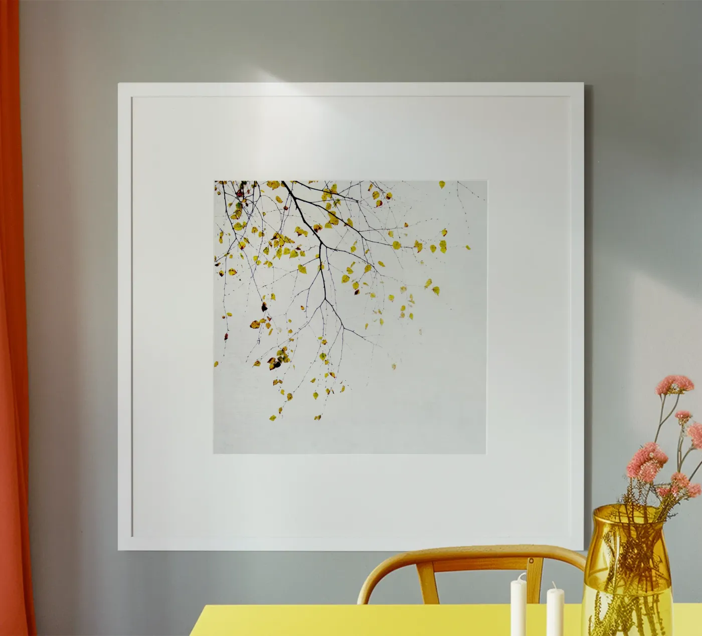 Leaves poster by Teresa André