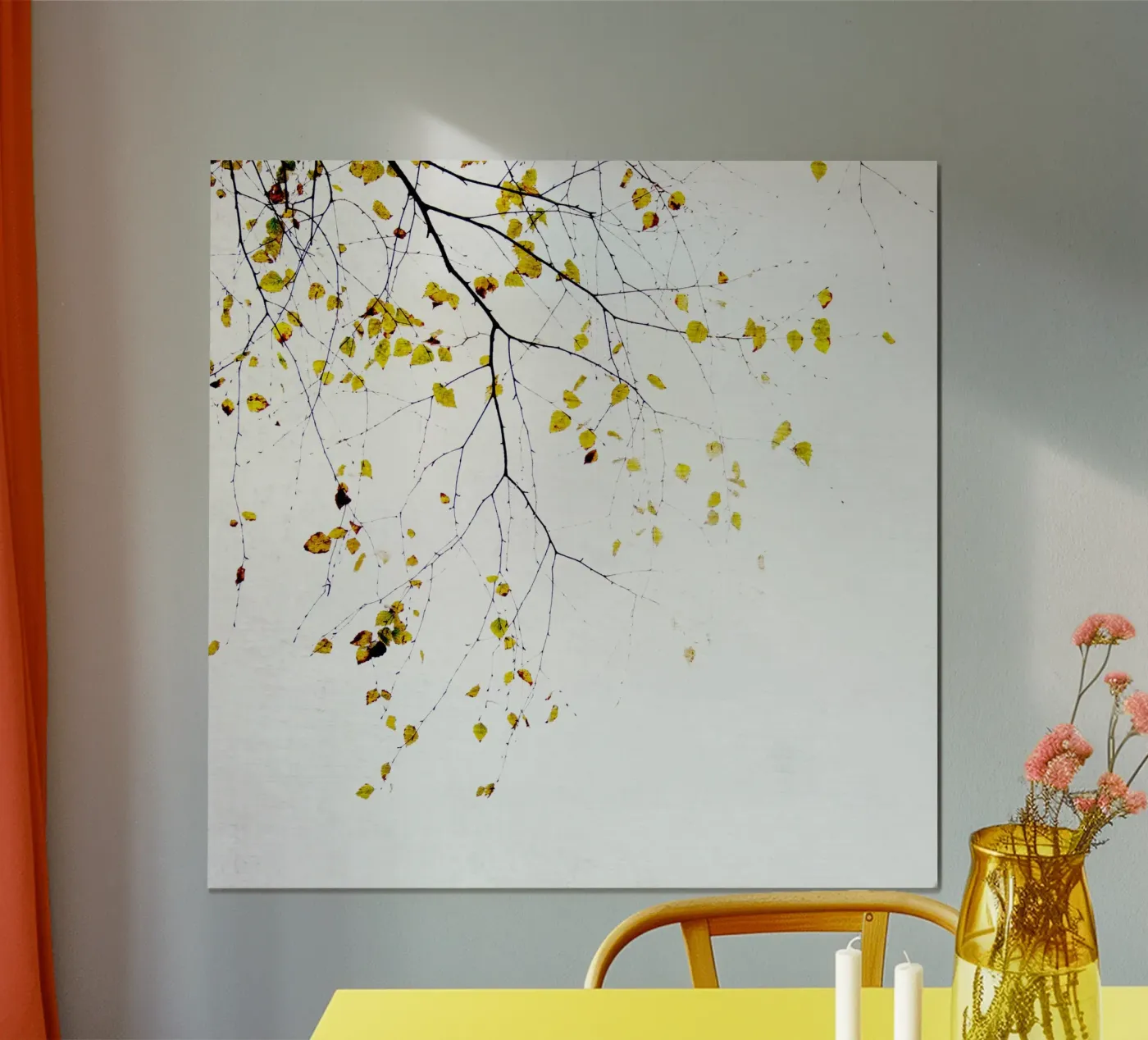Leaves poster by Teresa André