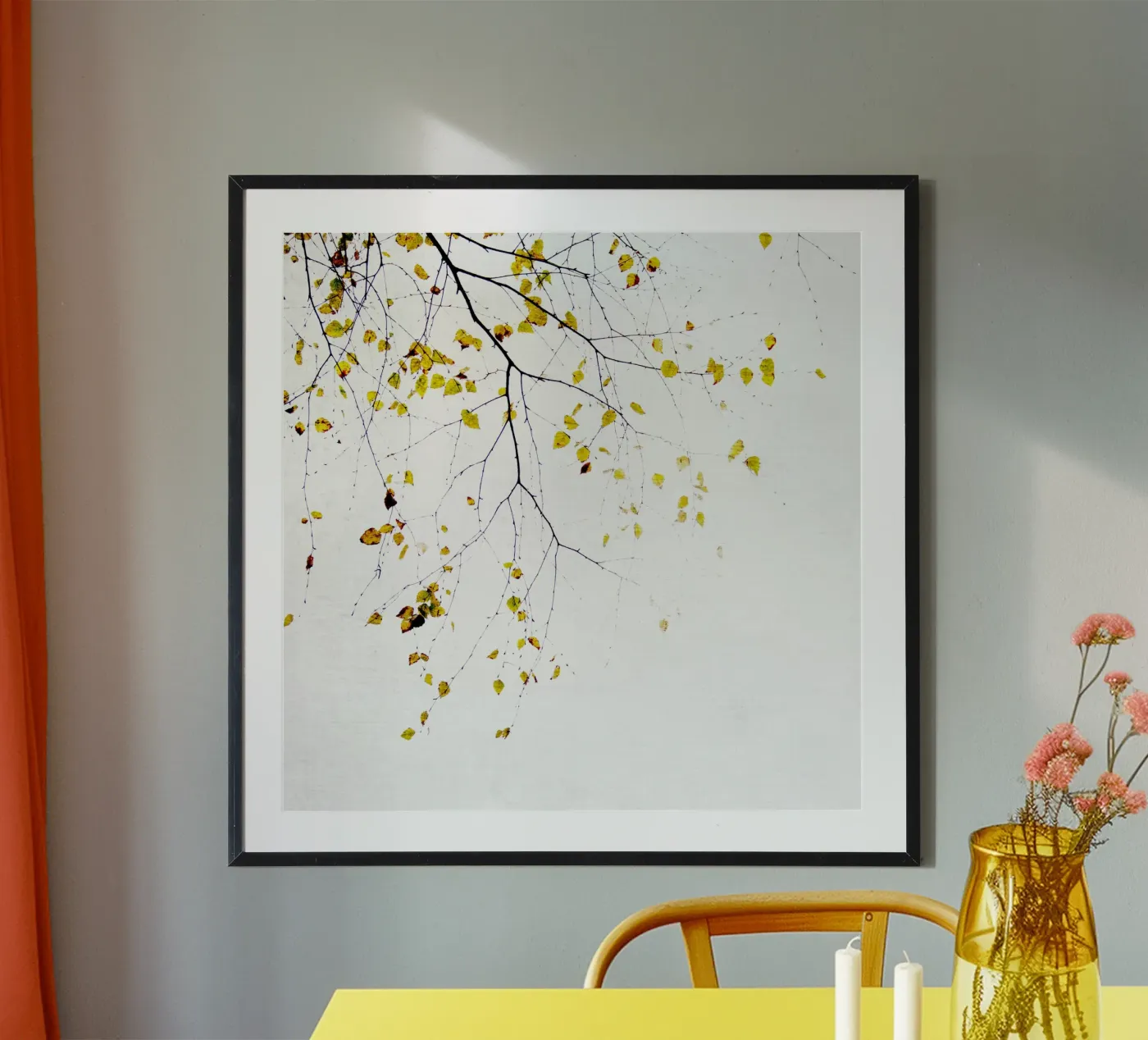 Leaves poster by Teresa André