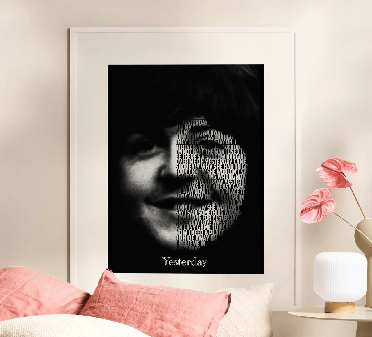 Hier Text art poster de Gunawan Rb