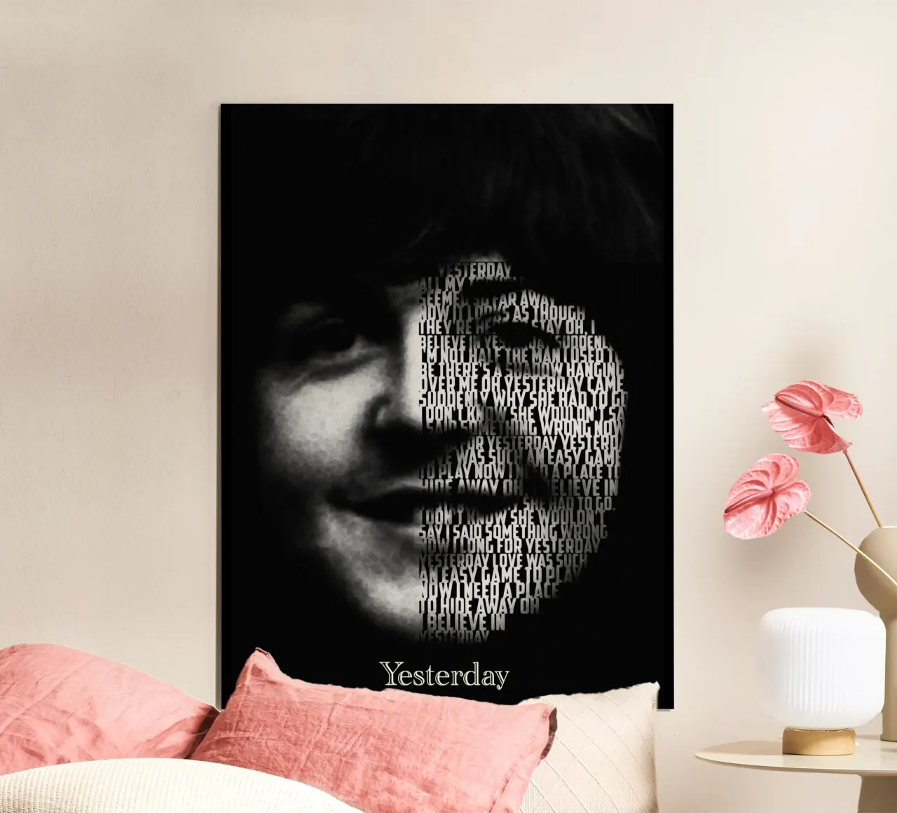 Hier Text art poster de Gunawan Rb