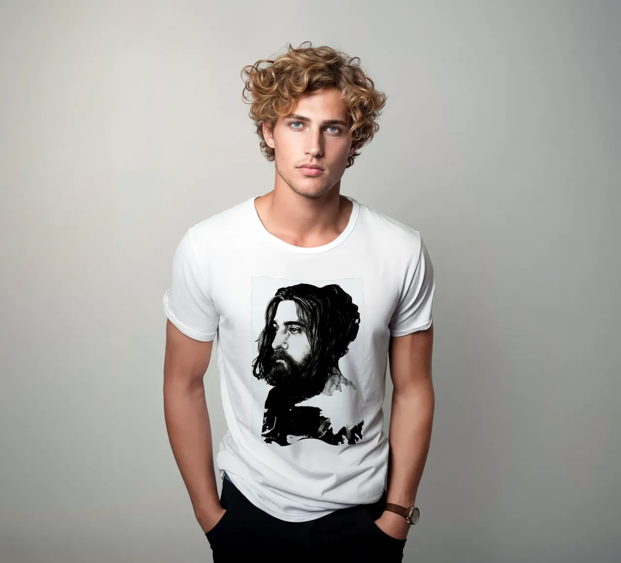 Beard t-shirt da Agnes KR Patience