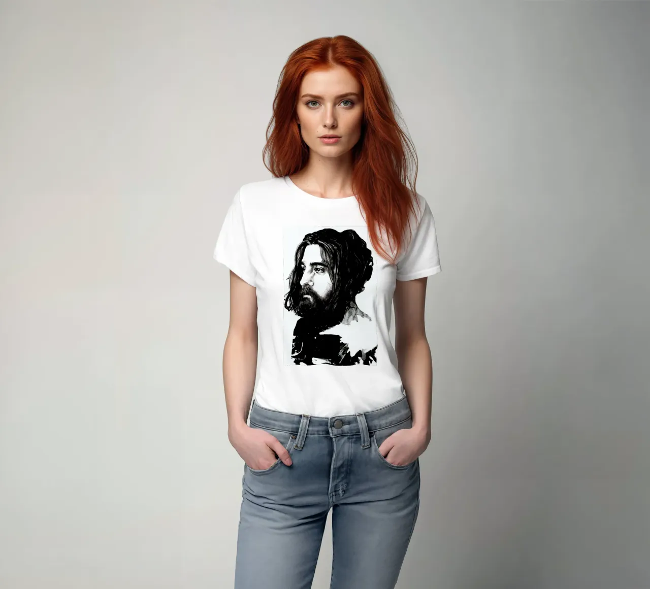 Beard t-shirt da Agnes KR Patience