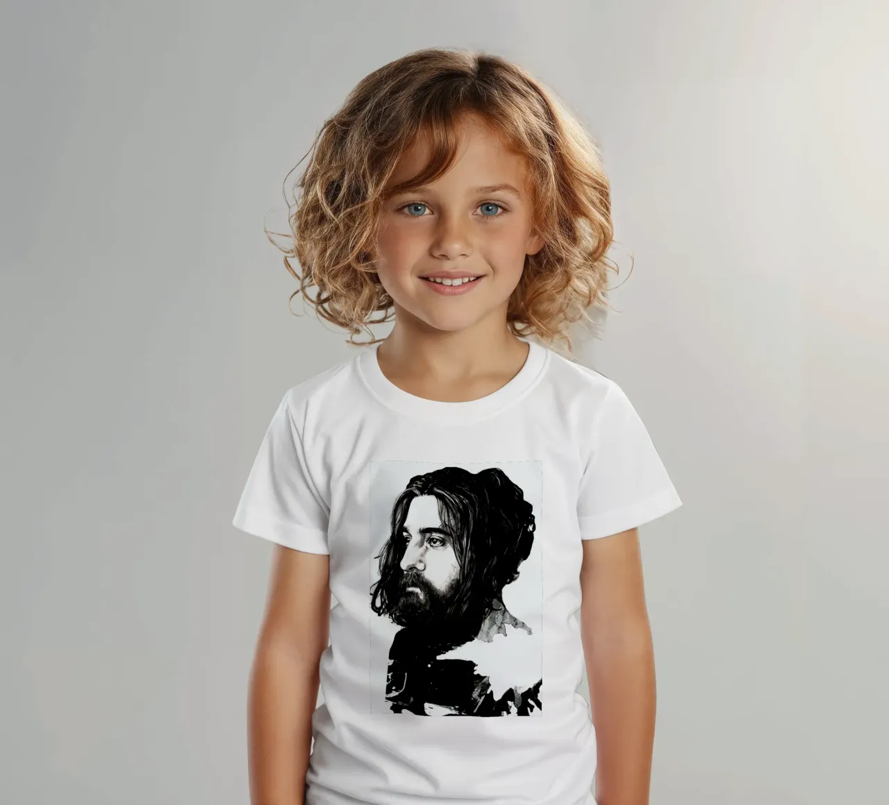 Beard t-shirt bambini da Agnes KR Patience