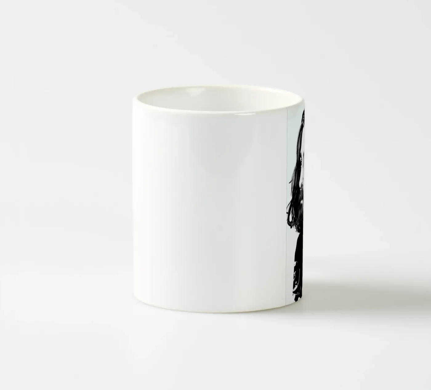 Beard tazza in ceramica da Agnes KR Patience