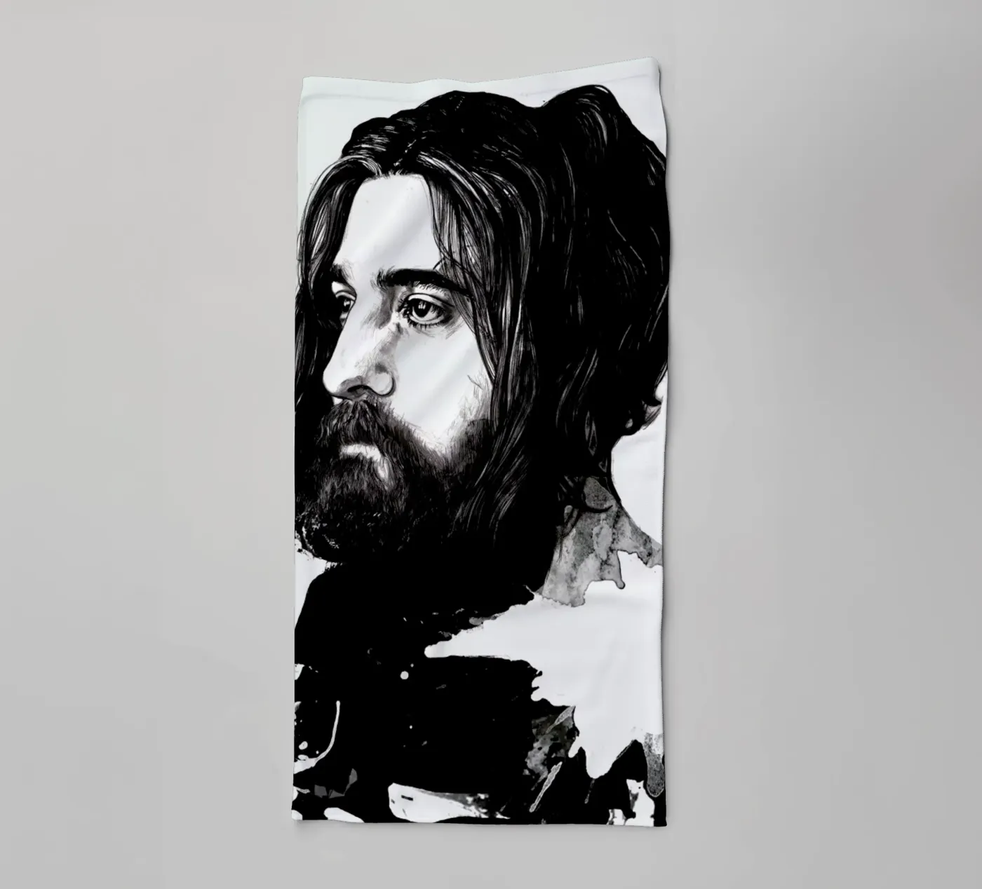 Beard towel by Agnes KR Patience