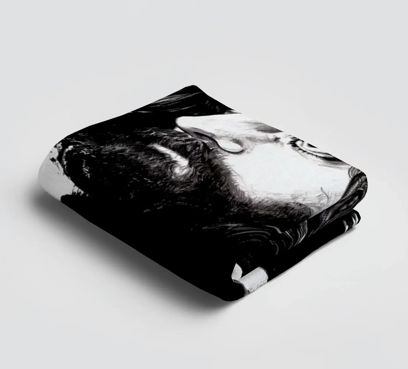 Beard towel by Agnes KR Patience