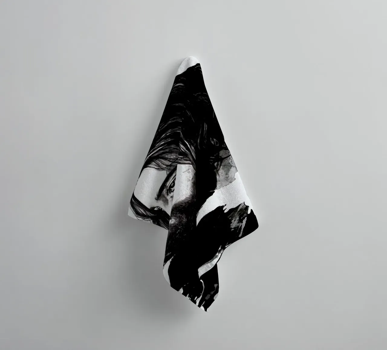 Beard badhanddoek van Agnes KR Patience