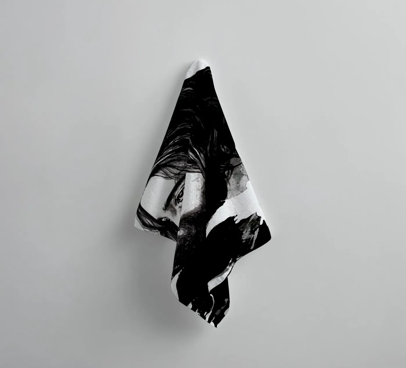 Beard towel by Agnes KR Patience