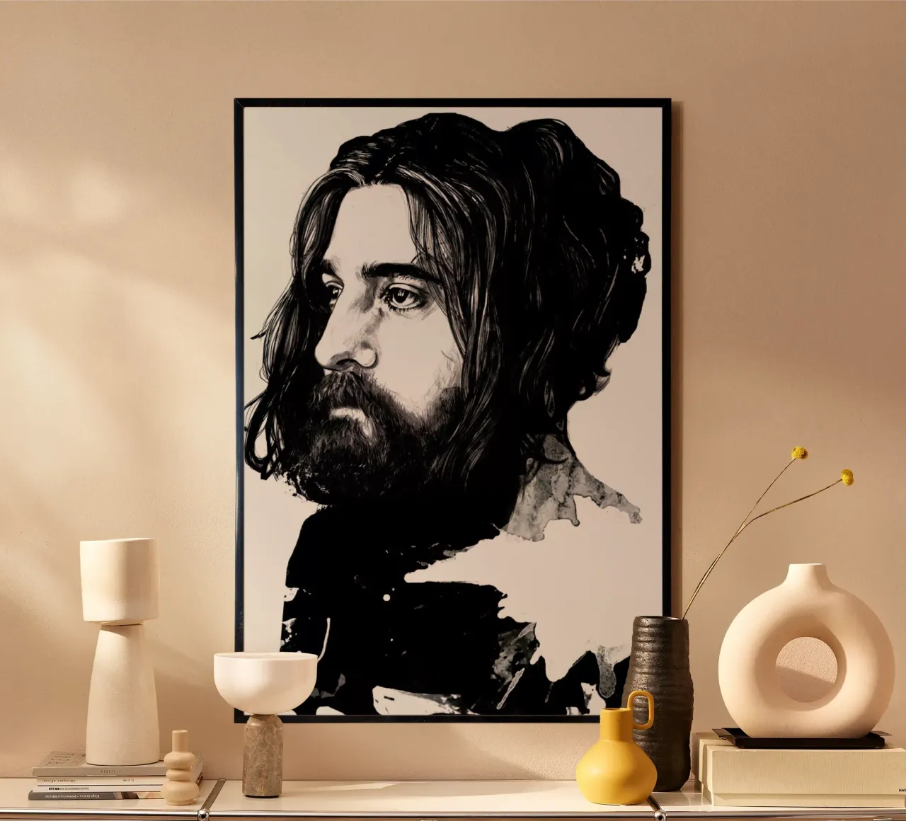 Beard poster van Agnes KR Patience