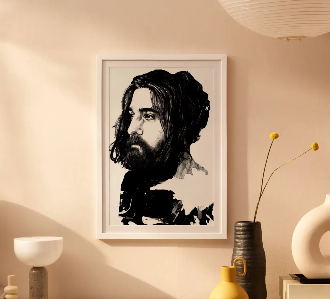 Beard poster van Agnes KR Patience