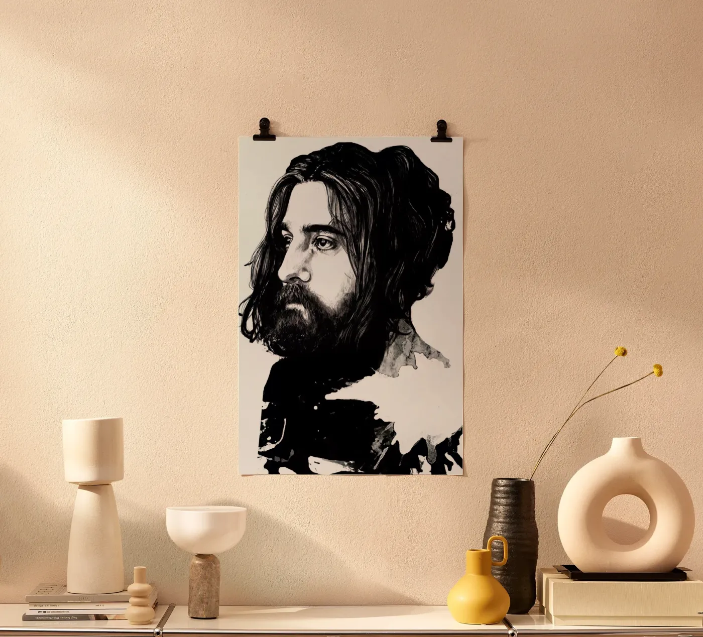 Beard poster van Agnes KR Patience
