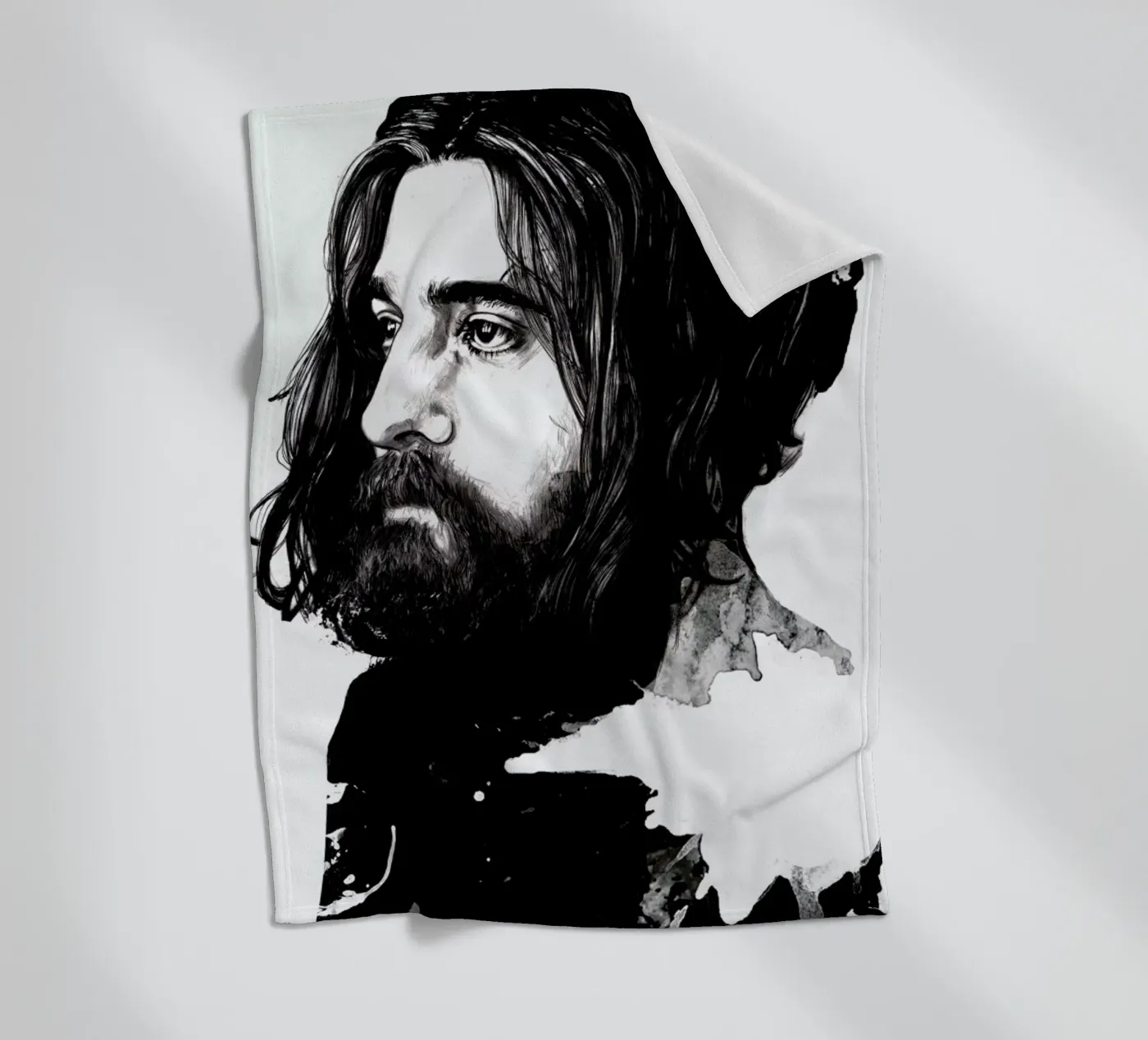Beard Fleecedecke von Agnes KR Patience