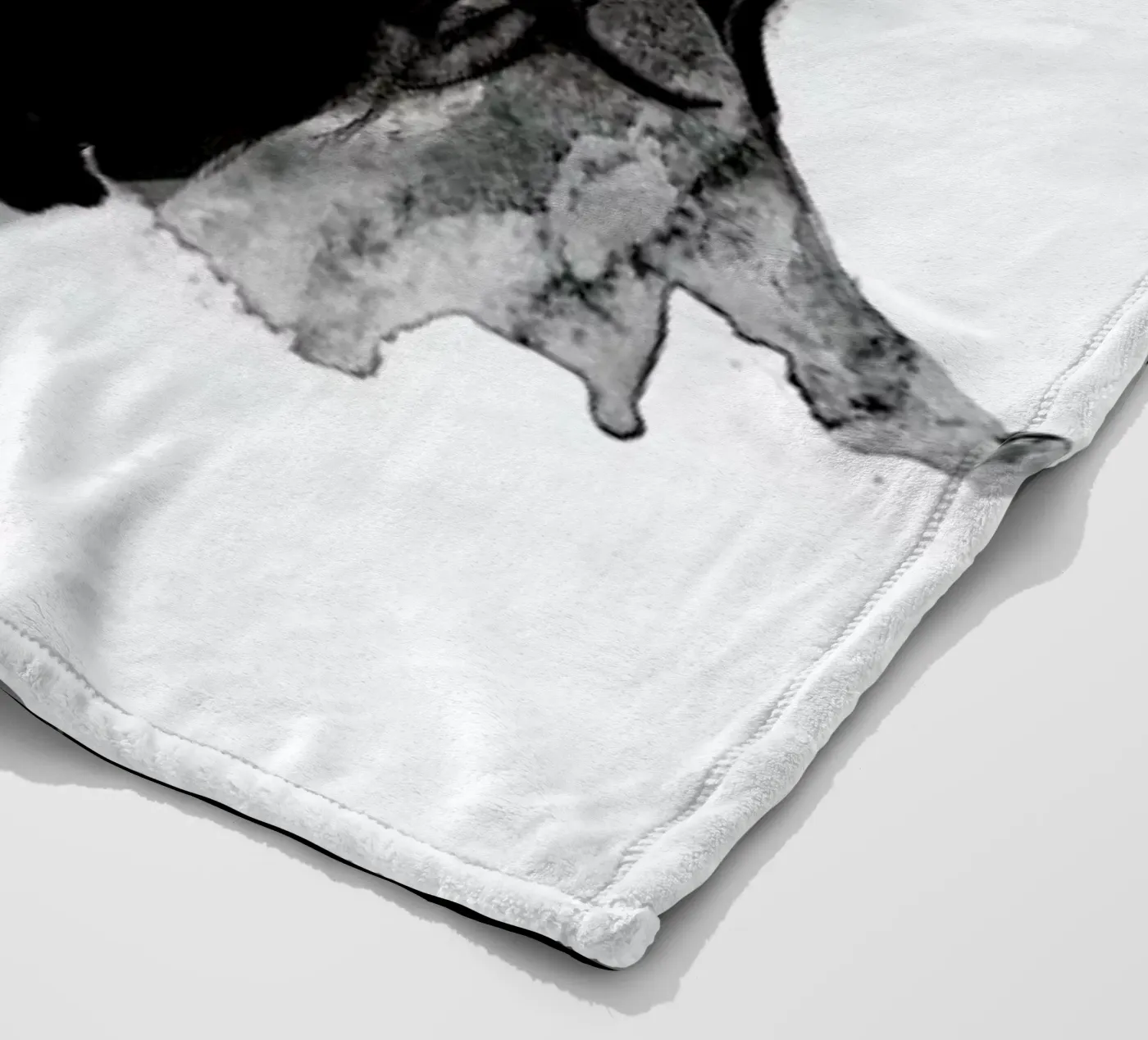 Beard fleece blanket by Agnes KR Patience