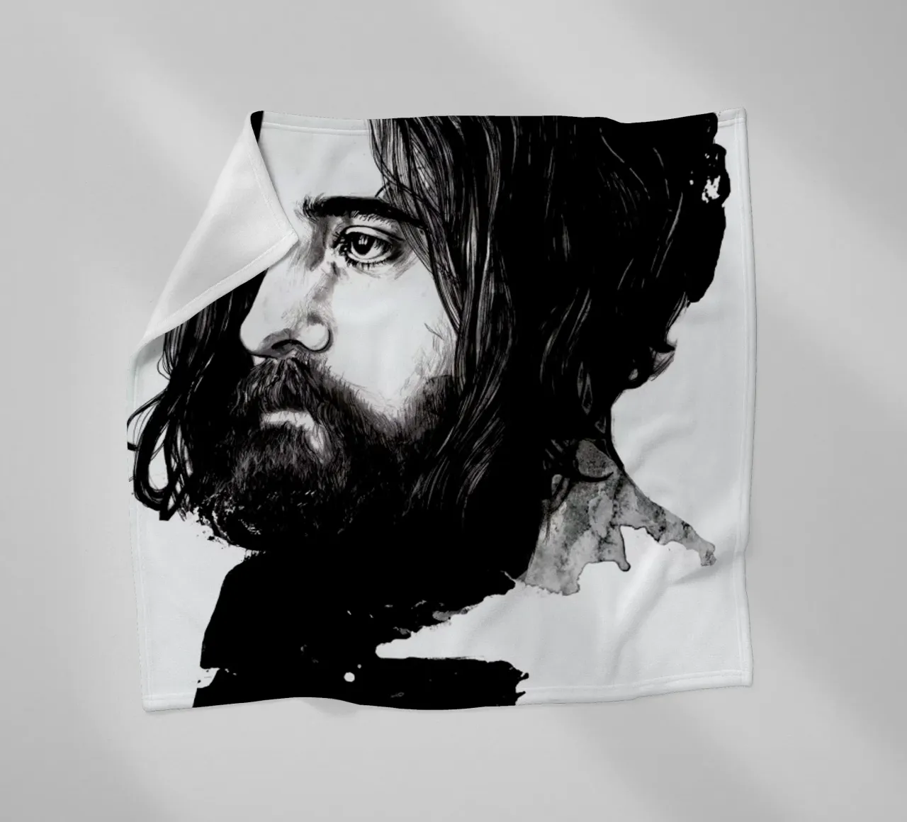 Beard Fleecedecke von Agnes KR Patience