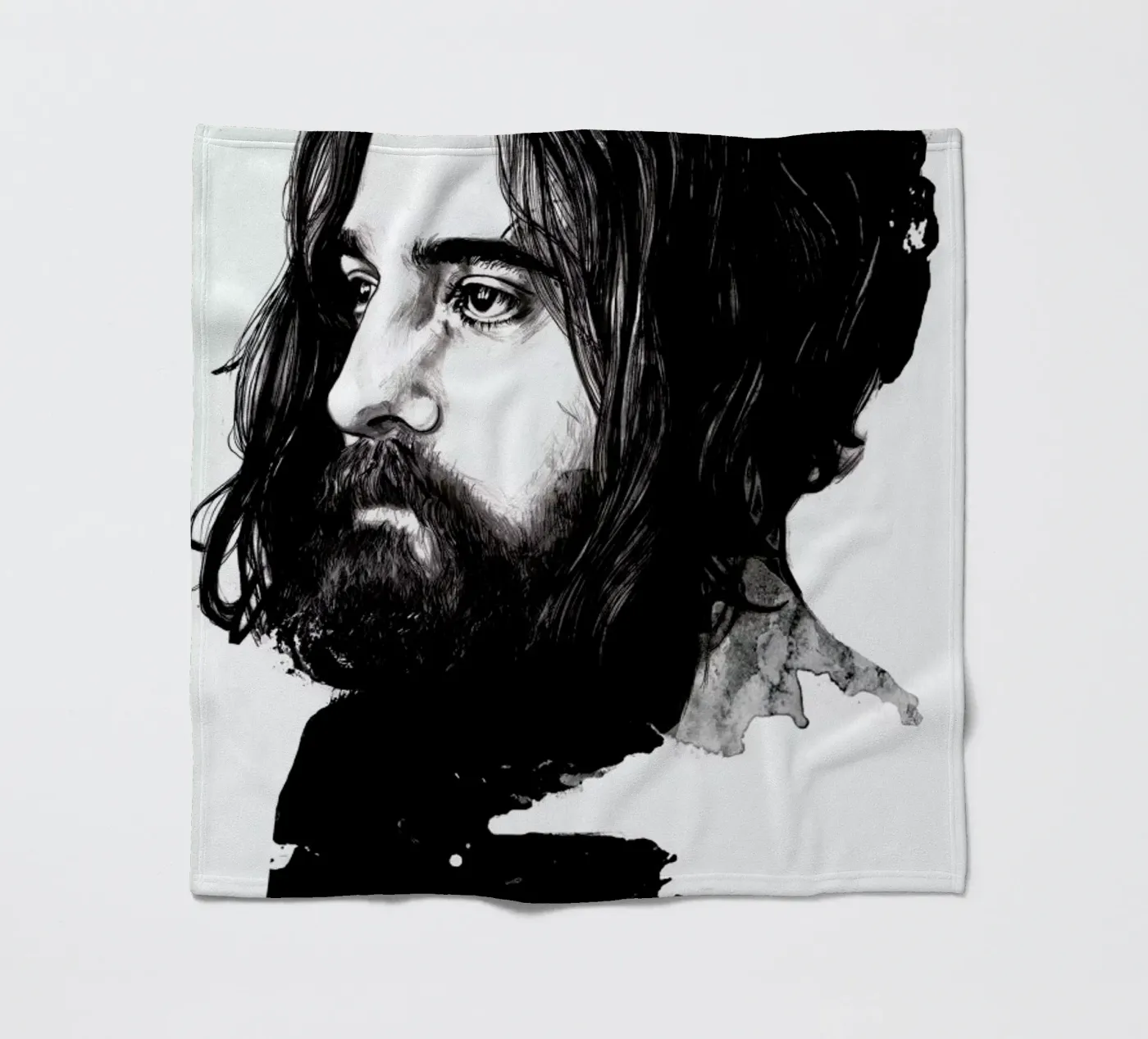 Beard Fleecedecke von Agnes KR Patience