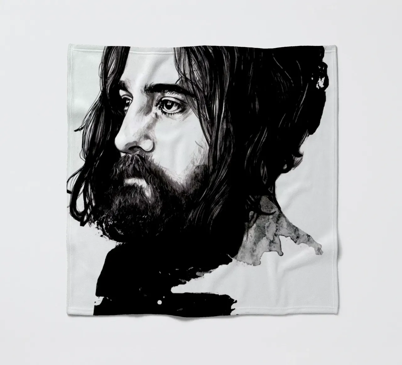 Beard Fleecedecke von Agnes KR Patience