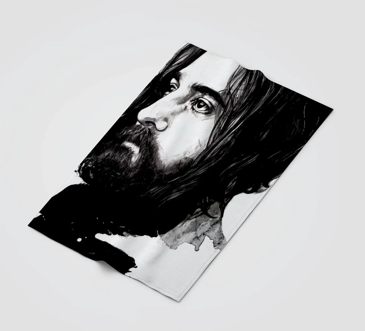 Beard coperta in pile da Agnes KR Patience