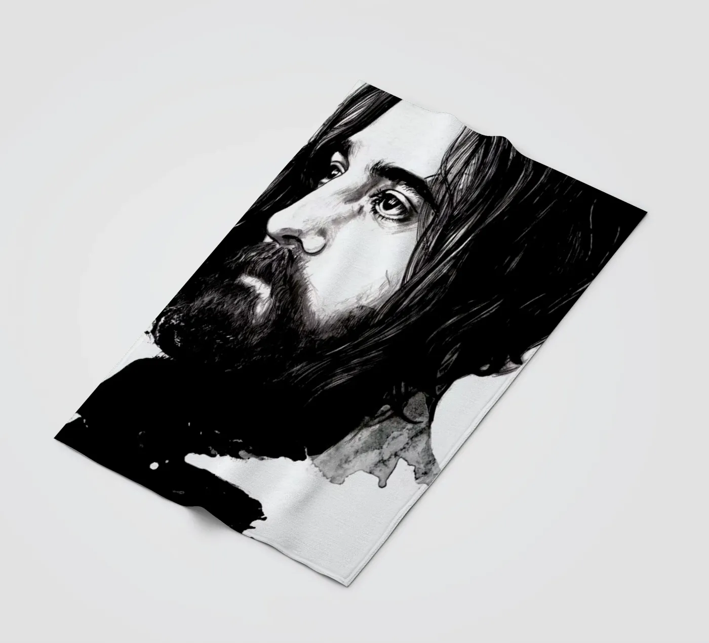 Beard Fleecedecke von Agnes KR Patience