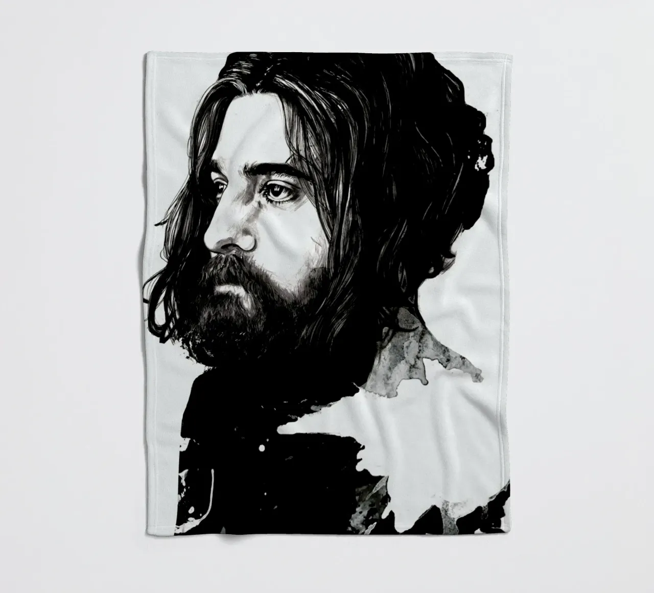 Beard Fleecedecke von Agnes KR Patience