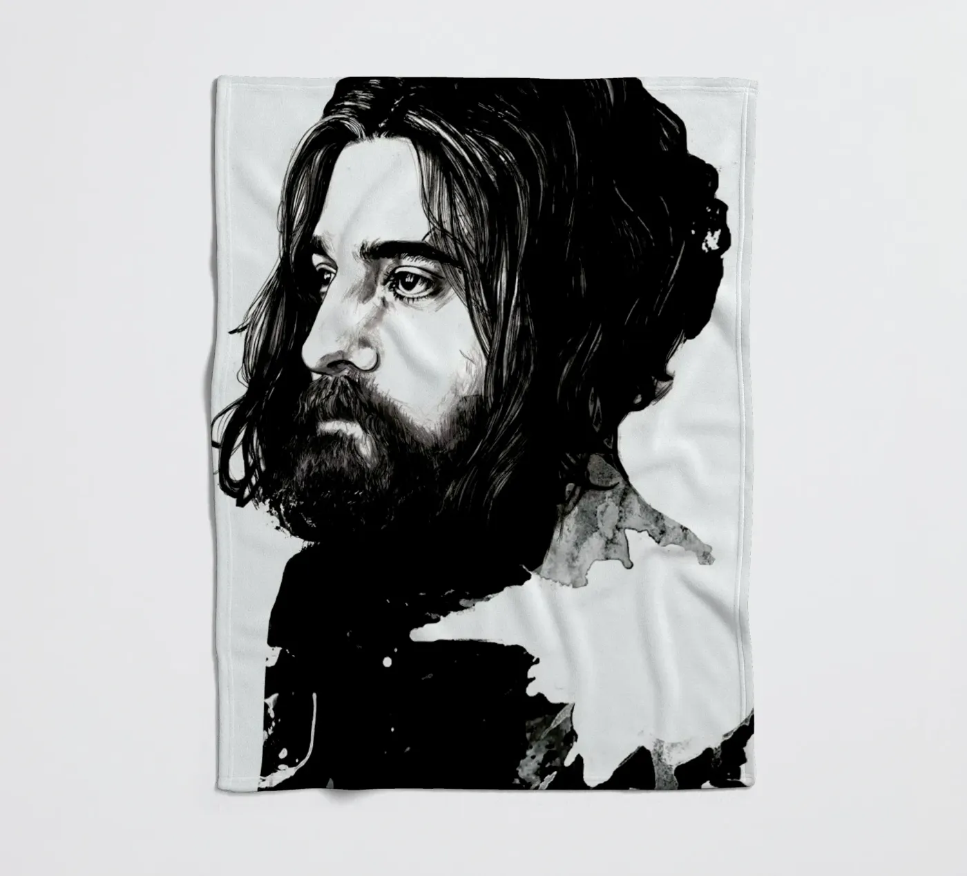 Beard Fleecedecke von Agnes KR Patience