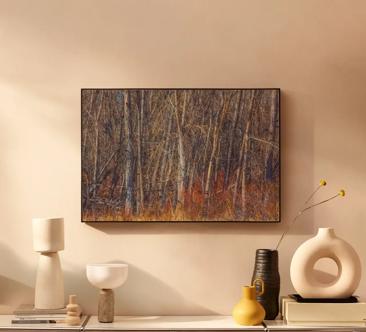 Denver Trees Acryl-Glas von Dave Hare Photography