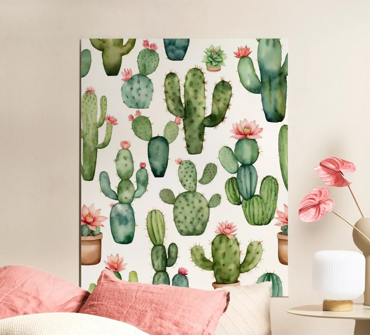 Delizia del deserto: Una collezione di cactus acquerellati carta hahnemühle da Artistic-shop
