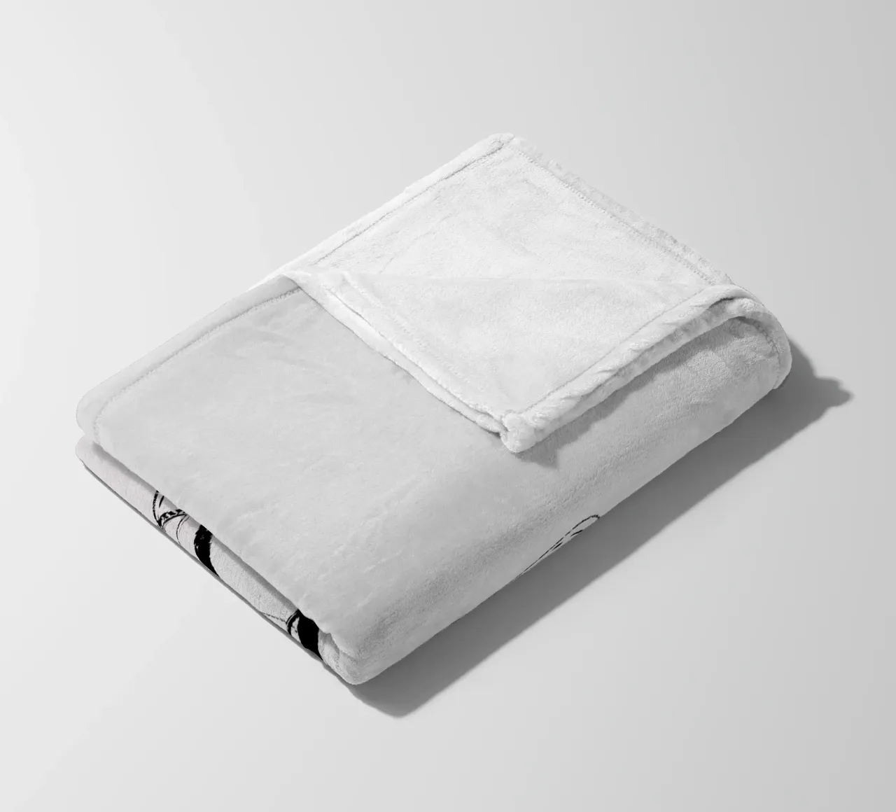 Wild Strokes No 4 coperta in pile da treechild