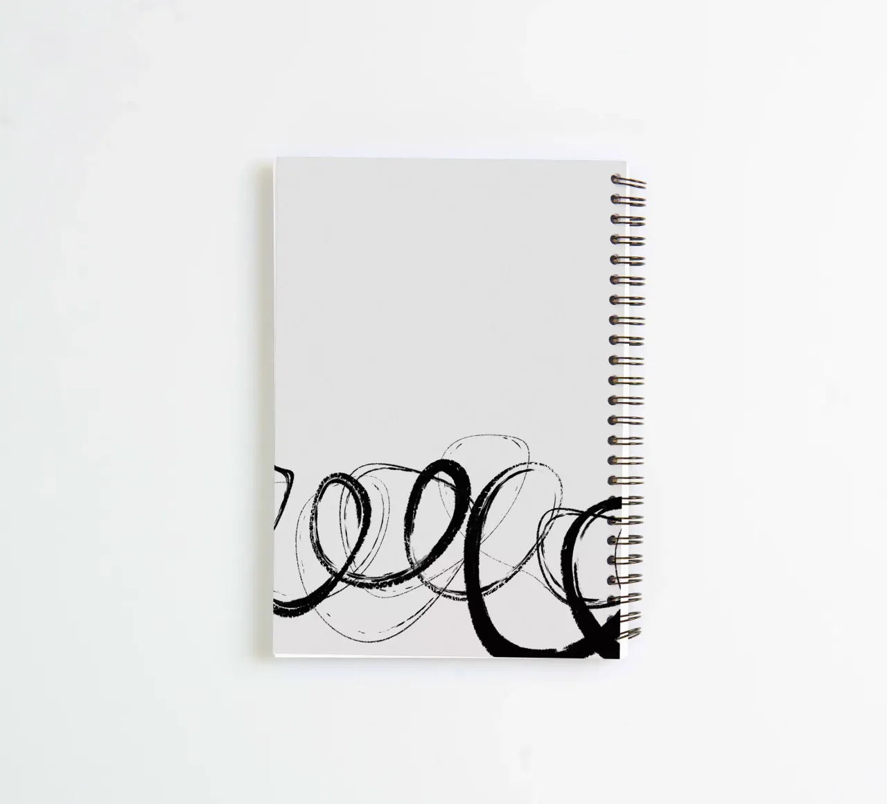 Wild Strokes No 4 spiral notebook by treechild