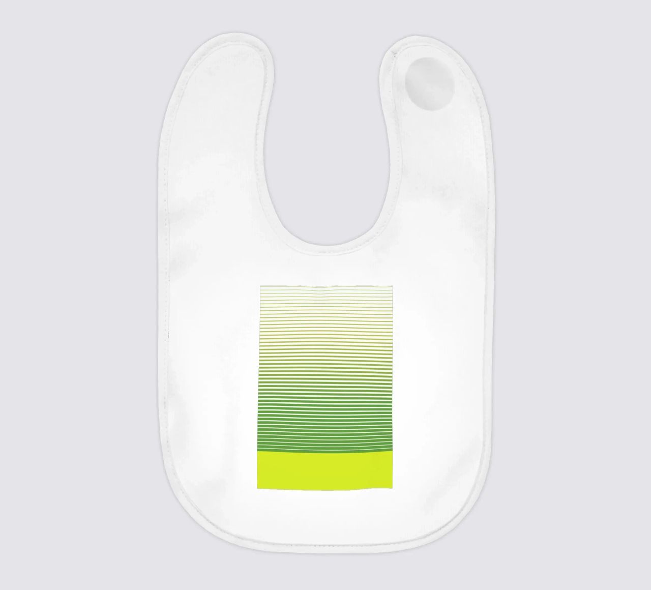 Zen Stripes design grafico minimale bavaglino da Stoian Hitrov