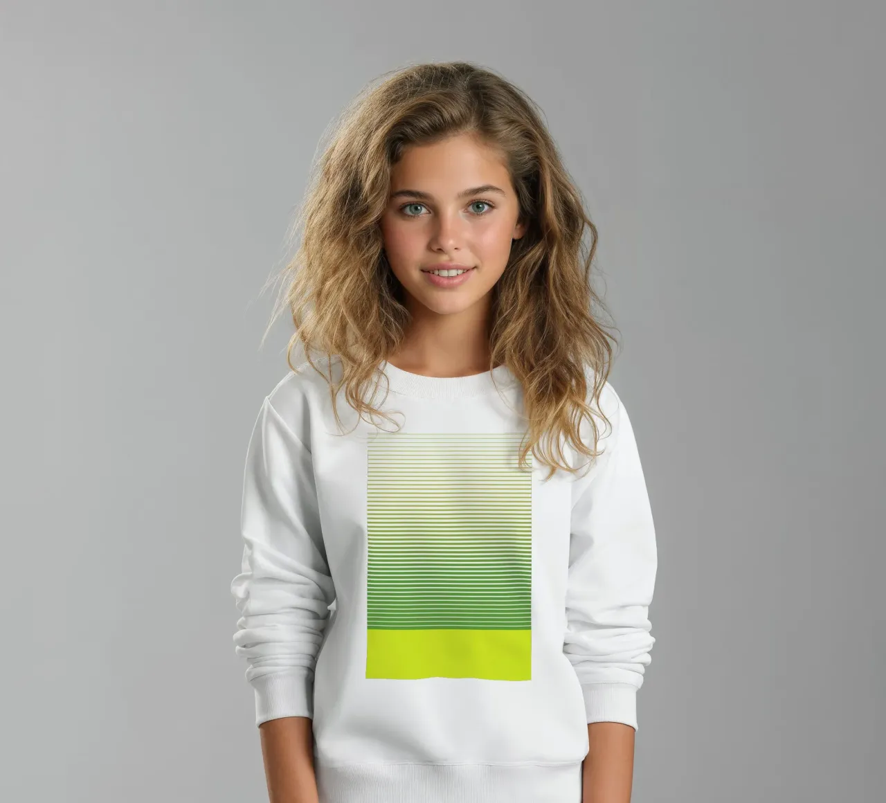 Zen Stripes design grafico minimale felpa bambino da Stoian Hitrov