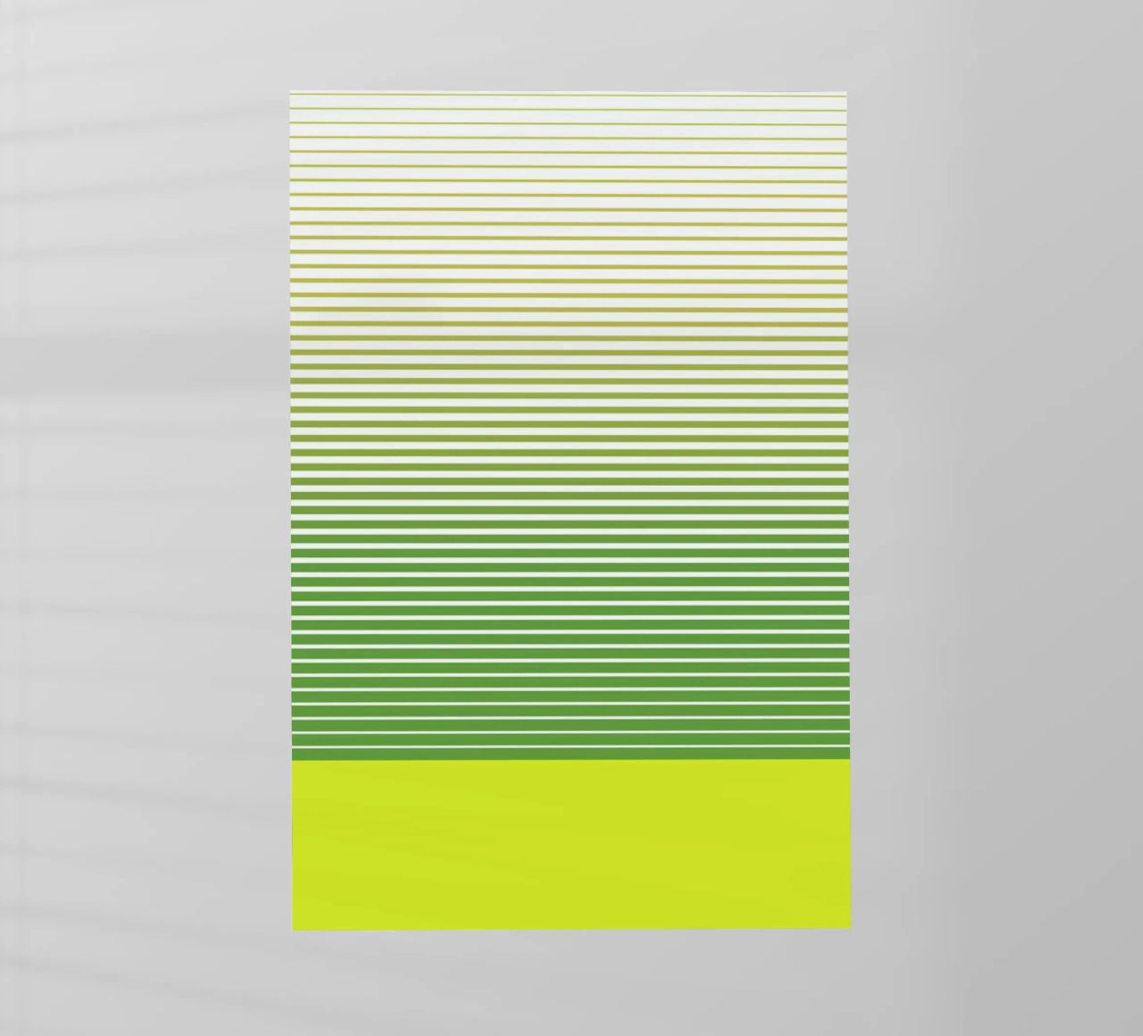 Zen Stripes design grafico minimale pellicola backlit da Stoian Hitrov