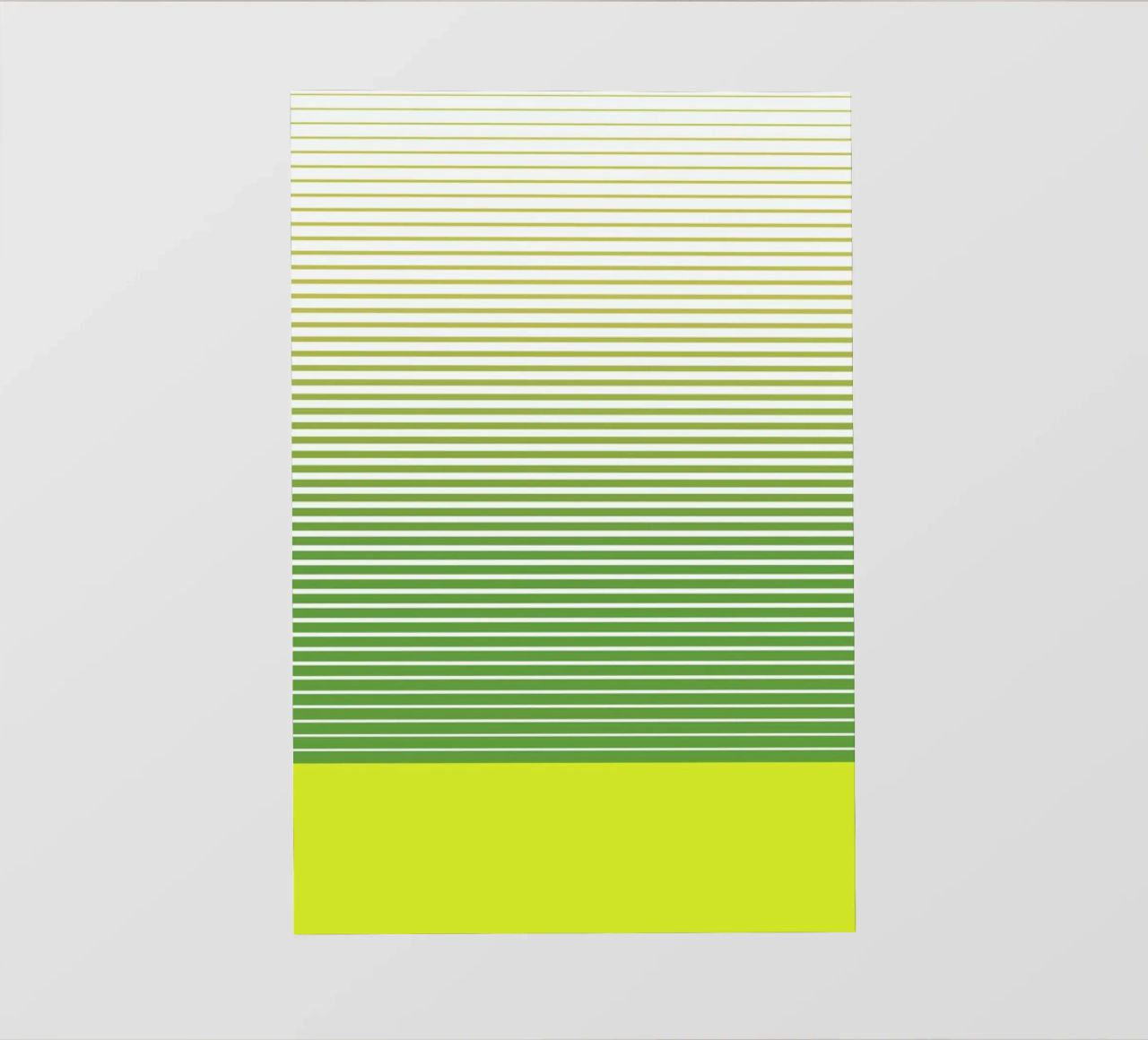 Zen Stripes design grafico minimale pellicola backlit da Stoian Hitrov