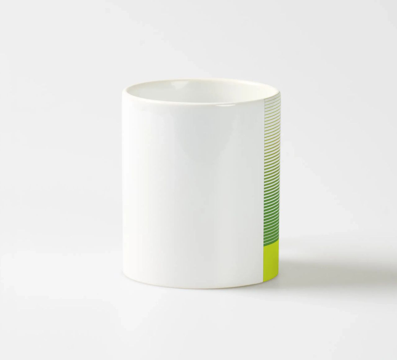 Zen Stripes design grafico minimale tazza in ceramica da Stoian Hitrov