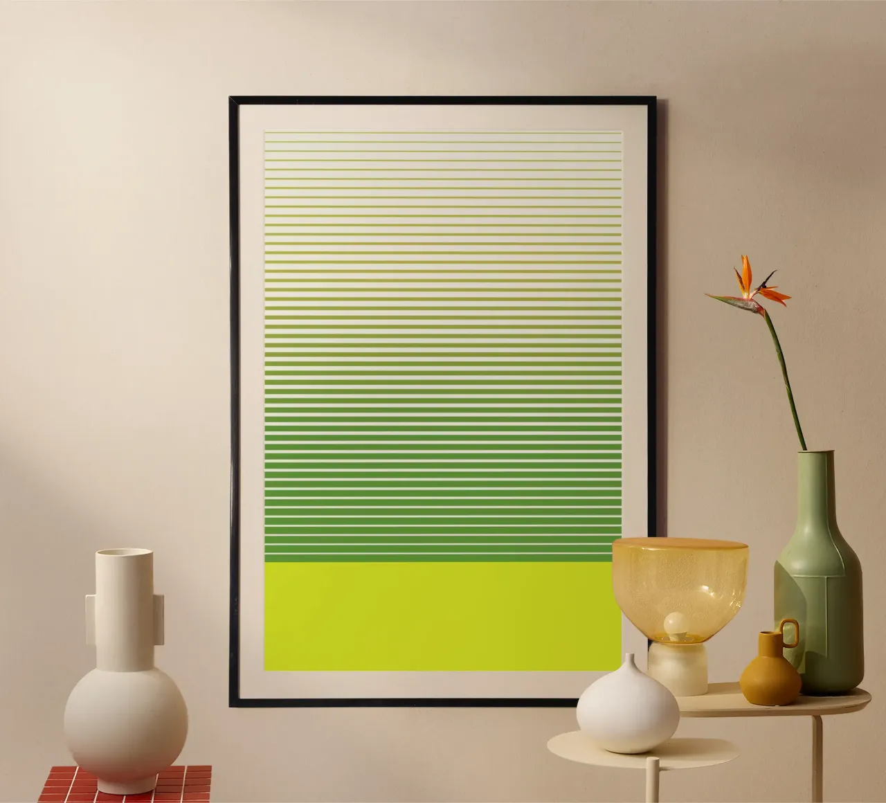 Zen Stripes design grafico minimale carta hahnemühle da Stoian Hitrov