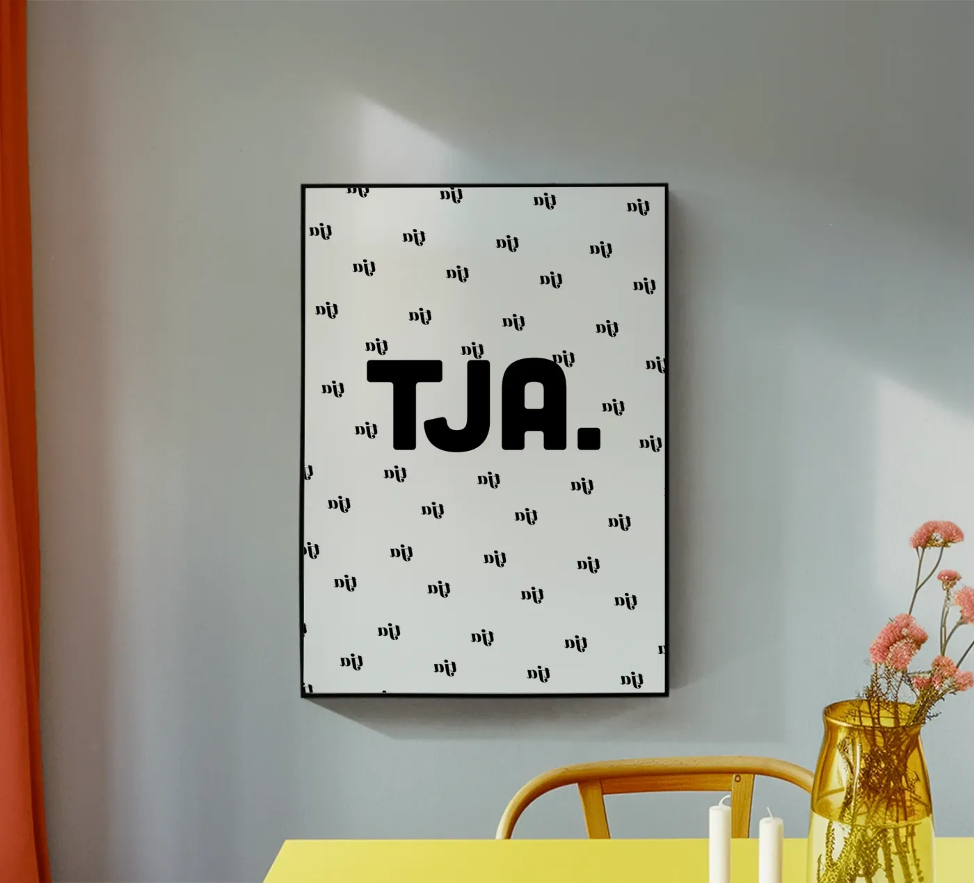 Tja. Acryl-Glas von Nur So Studio