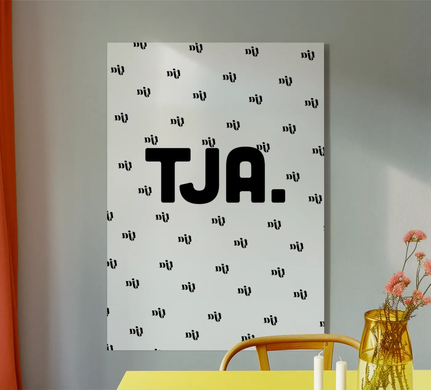 Tja. Acryl-Glas von Nur So Studio