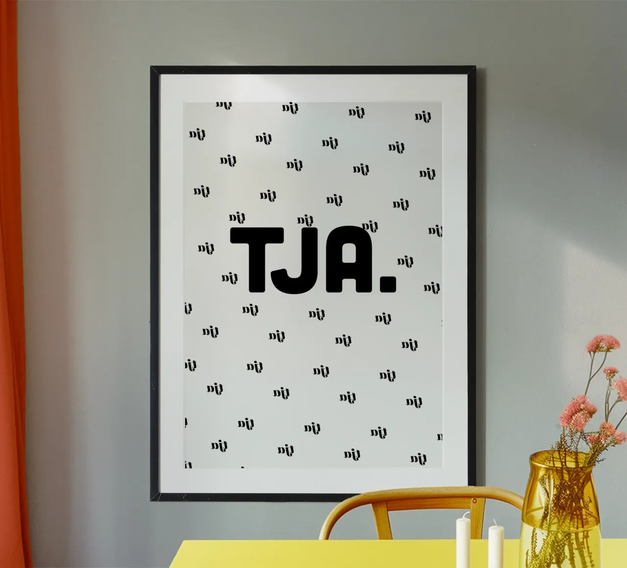 Tja. poster da Nur So Studio